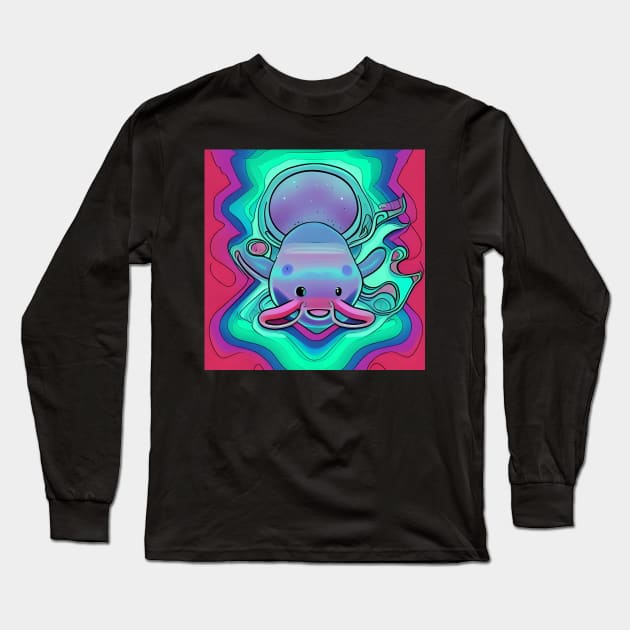 Chaos creature Long Sleeve T-Shirt by Hannas randomness